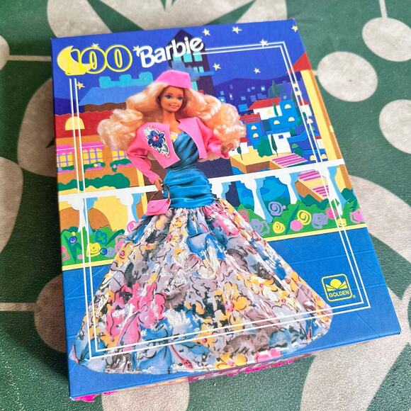 Complete 100 piece vintage 1980s Barbie Fashion Puzzle - Picture 2 of 3